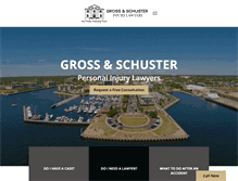 Tablet Screenshot of grossandschuster.com